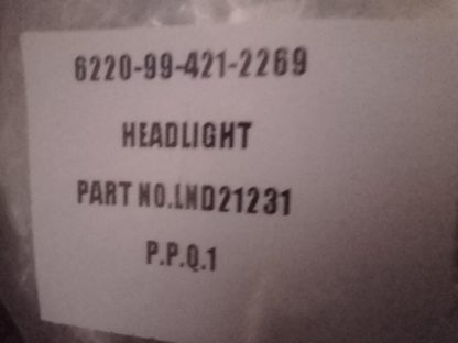 PAIR of RRC8288 Land Rover Defender Wolf RHD 24V headlamps + manual levelling